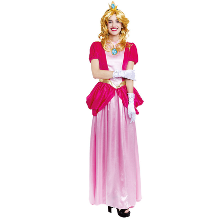 Disfraz de Princesa Rosa Videojuego
