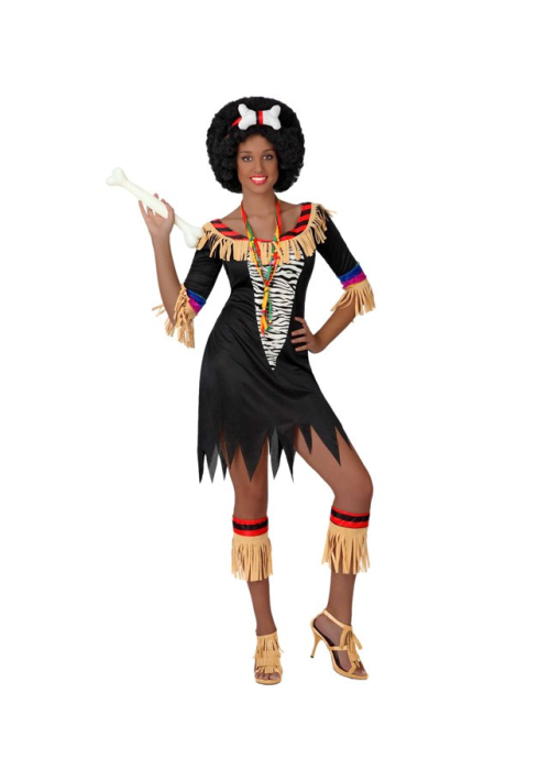 Disfraz de Zulu Chica - Disfraces de Africanos para Mujer