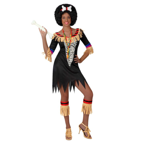 Disfraz de Zulu Chica - Disfraces de Africanos para Mujer