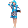 Disfraz de Galactica Azul Infantil