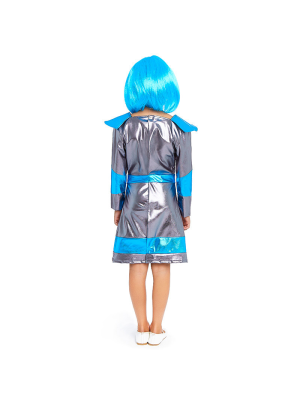 Disfraz de Galactica Azul Infantil