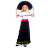 Disfarce de Mexicana Negra Infantil