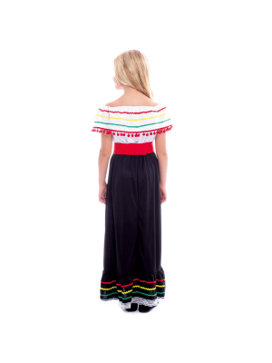 Vestit Mexicà Nena Negra