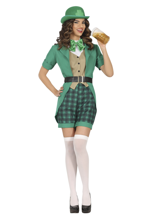 Disfraz de Saint Patrick Mujer