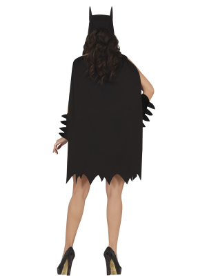 Disfraz de Bat Mujer Heroina Vestido