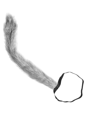Cola con Pelo Gris