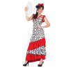 Comprar el Vestit de Flamenca Blanc i Negre per només 18.50€ – vestit de Botiga en línia