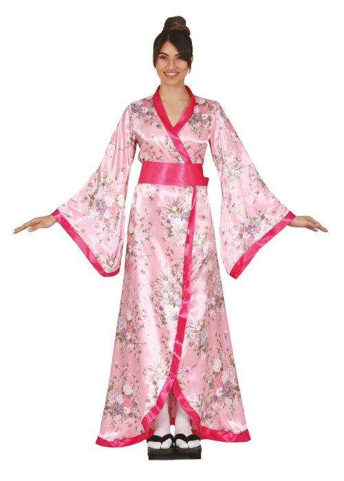 Disfraz de Geisha Rosa
