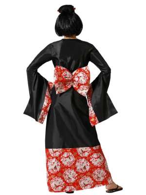 Disfraz de Geisha  Negro