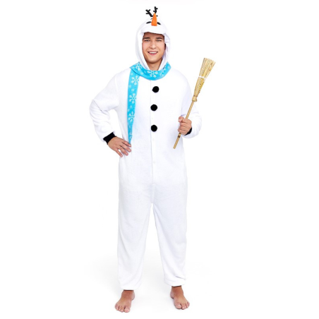 Disfraz de Muñeco de Nieve Pijama