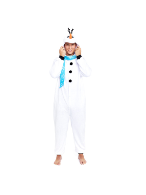 Disfraz de Muñeco de Nieve Pijama