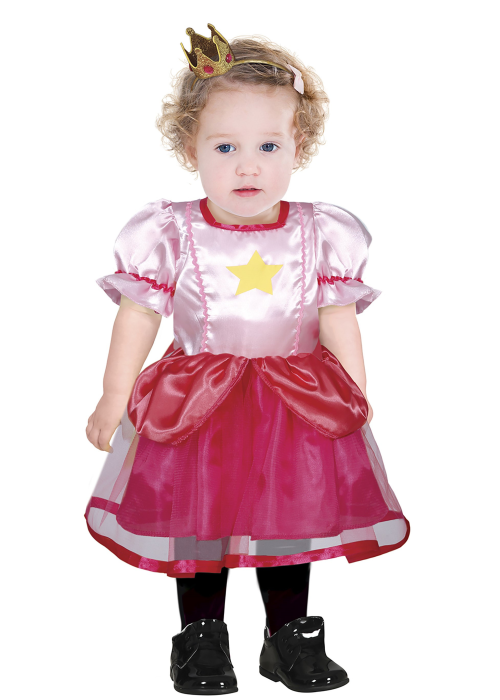 Disfraz de Princesa Rosa Bebe