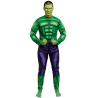Disfraz de Heroe Verde Musculoso
