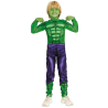Disfraz de Heroe Verde Musculos Infantil