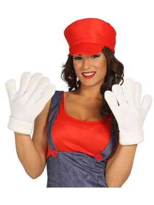 Guantes Blancos Grandes - Guantes