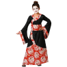 Disfraz de Geisha Negra Infantil