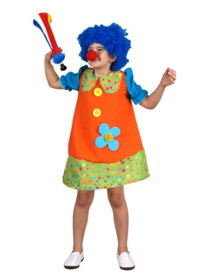 Disfraz de Payasina Lunares Infantil
