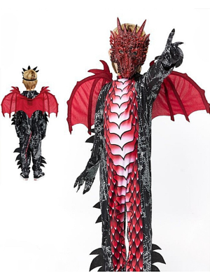 Disfraz de Dragon Rojo Infantil