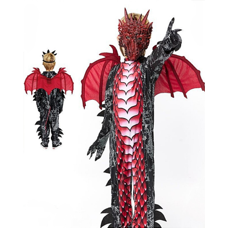 Disfraz de Dragon Rojo Infantil - Disfraces de Animales