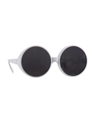 Gafas Redondas Blancas