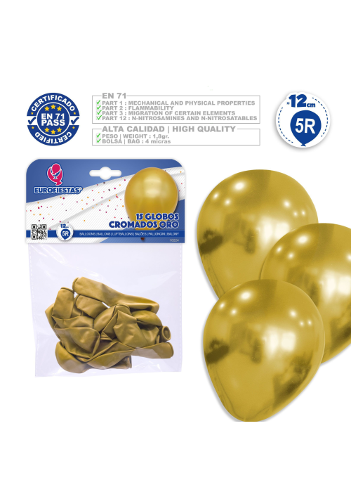 10 Globus D'Or Metàl·lic