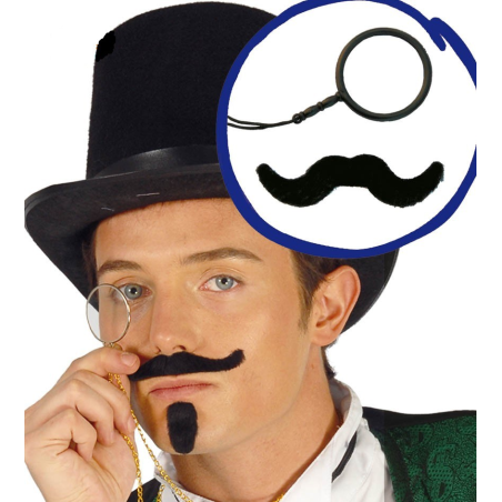 Monoculo y Bigote - Barbas y Bigotes