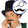 Monoculo y Bigote - Barbas y Bigotes