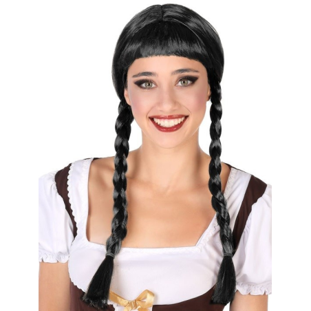 Peluka Braids Beltza