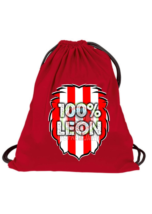 Mochila Leon Zurigorri 100% Leon Roja