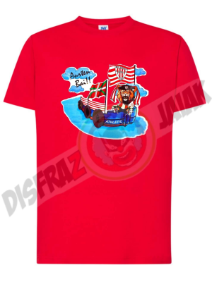 Camiseta Jo Ta Ke Athletic Roja Unisex