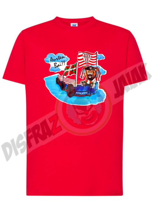Camiseta Jo Ta Ke Athletic Roja Unisex