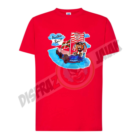 Camiseta Jo Ta Ke Athletic Roja Unisex