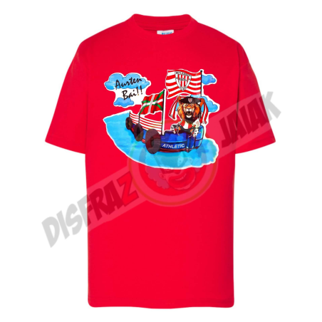Camiseta Gabarra Rojo Infantil
