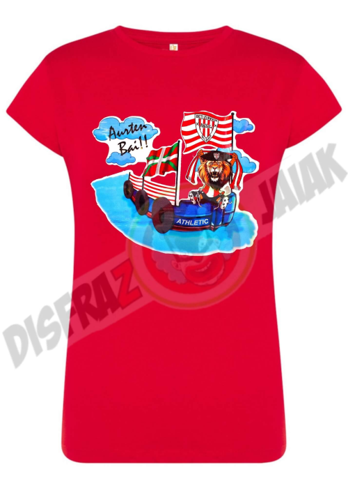 Camiseta Gabarra Roja Mujer