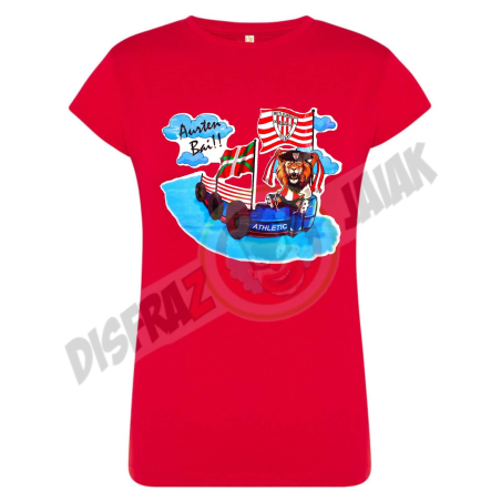 Camiseta Gabarra Roja Mujer