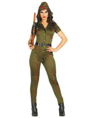 Comprar Disfraz de Aviadora Chica - Disfraces Militares Adultos