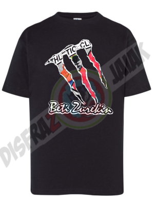Camiseta Garra Negro Adulto