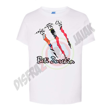 Camiseta Leon Como Aita Roja Infantil