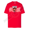 Camiseta Leon Beti Zurekin Rojo Infantil