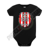 Body Leon Zurigorri Leon de la Cabeza... Negro Bebe