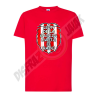 Camiseta Leon Zurigorri Leon de la Cabeza... Roja Adulto