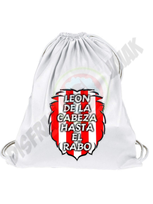 Mochila Leon Zurigorri Leon de la Cabeza... Blanco