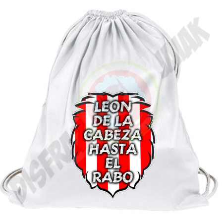 Mochila Leon Zurigorri Leon de la Cabeza... Blanco