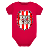 Body Leon Zurigorri 100% Leon Rojo Bebe