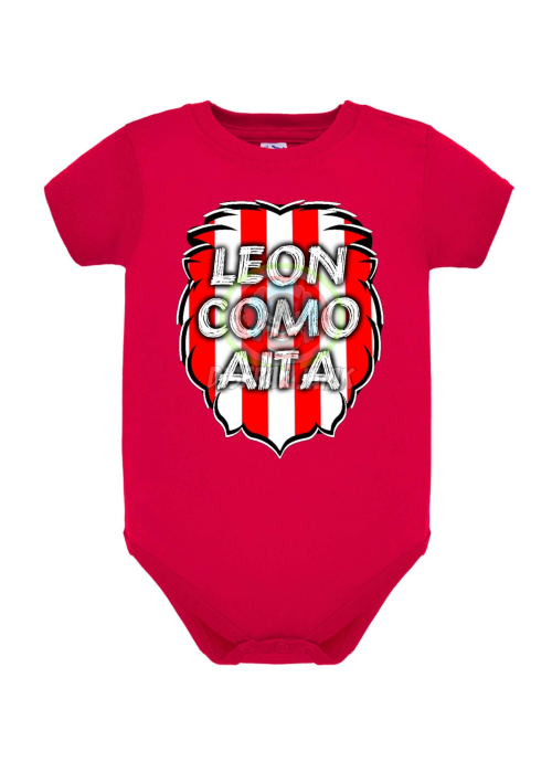 Body Leon Zurigorri Leon Como Aita Rojo Bebe