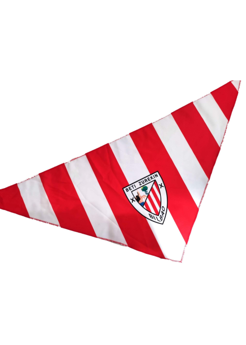 Pañuelo Rojo y Blanco Beti Zurekin