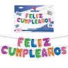 Guirnalda de Feliz Cumpleaños de Princesas de 3m