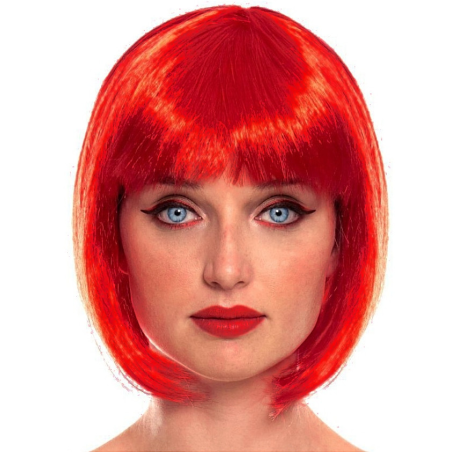 Peluca Charleston Roja