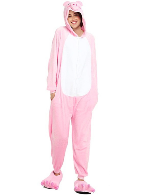 Disfraz de Cerdo Pijama Peluche