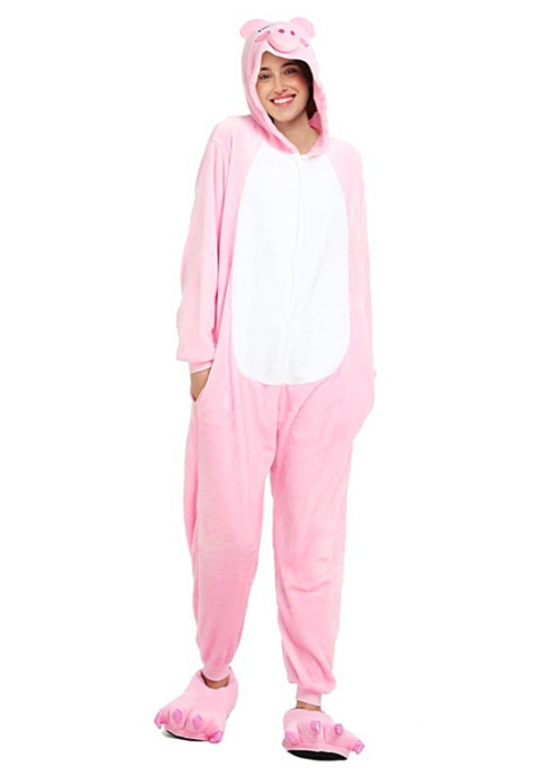 Disfraz de Cerdo Pijama Peluche